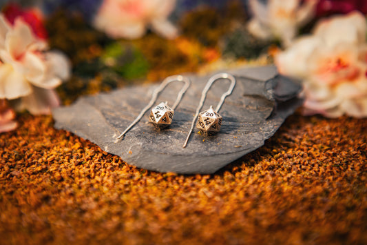 D20 Earrings (Hanging)