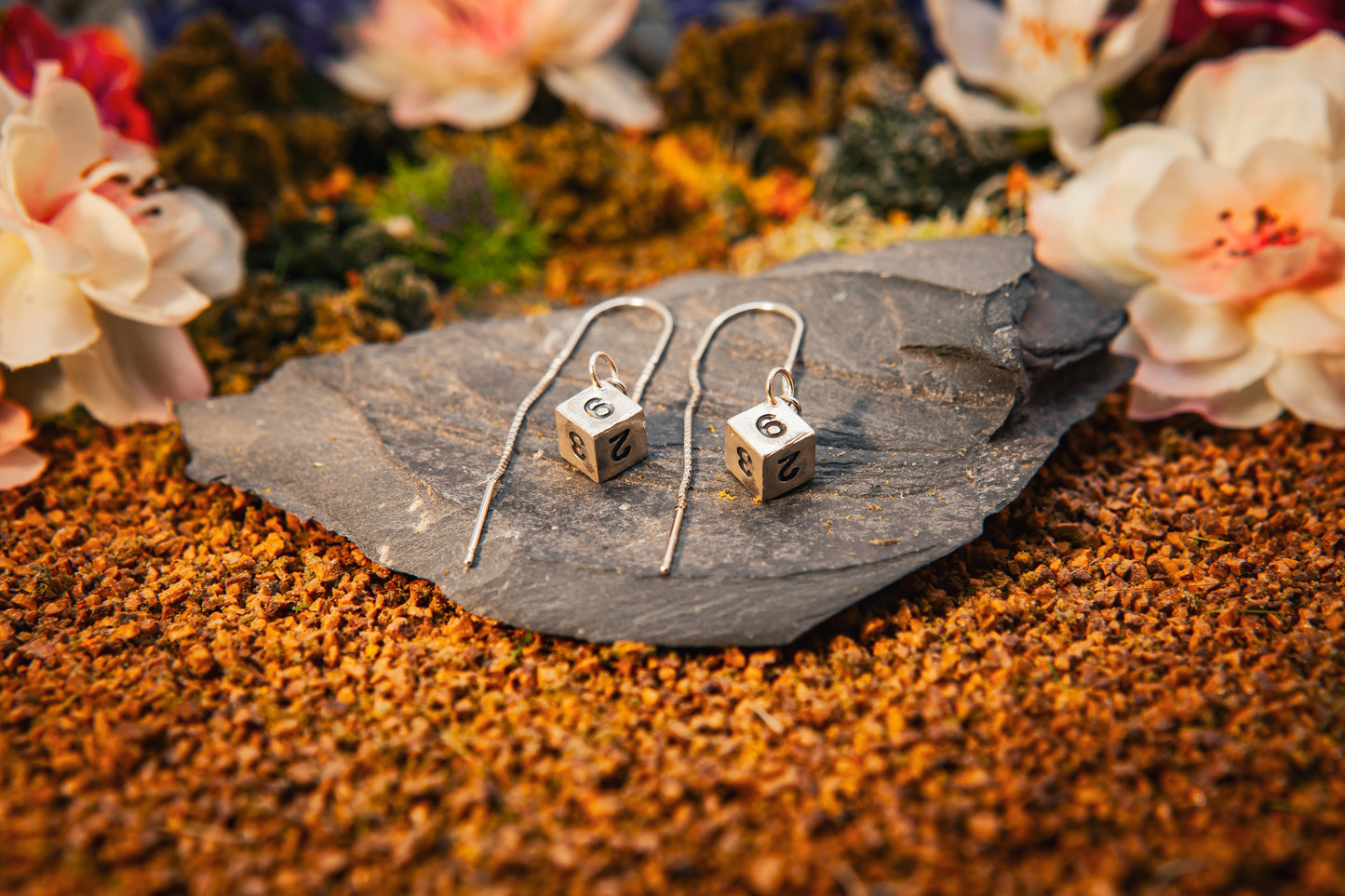 D6 Earrings (Hanging)