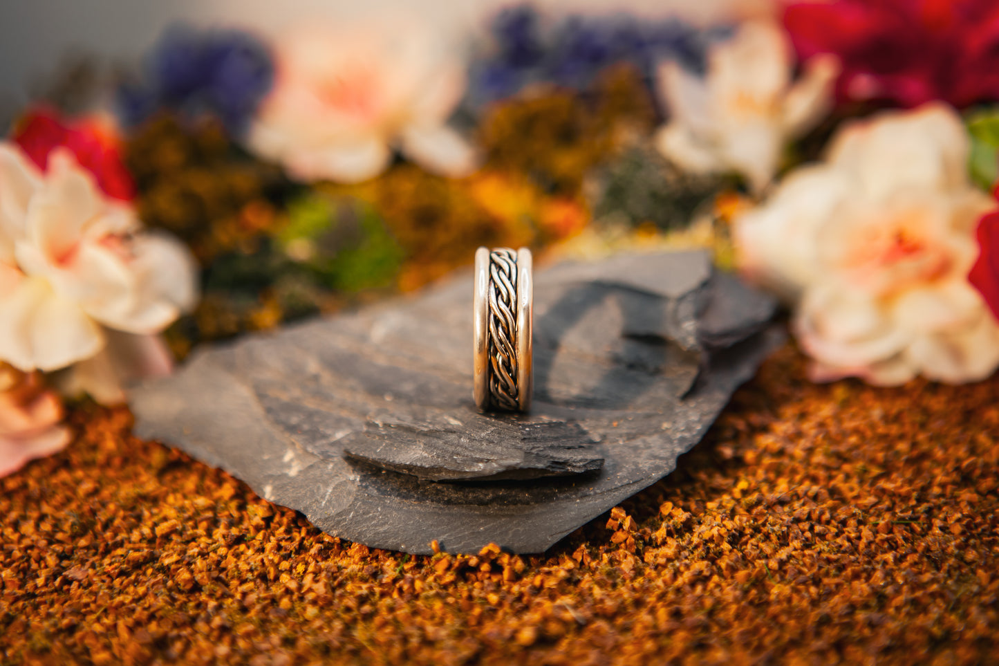 4 Strand Celtic/Nordic Weave Ring