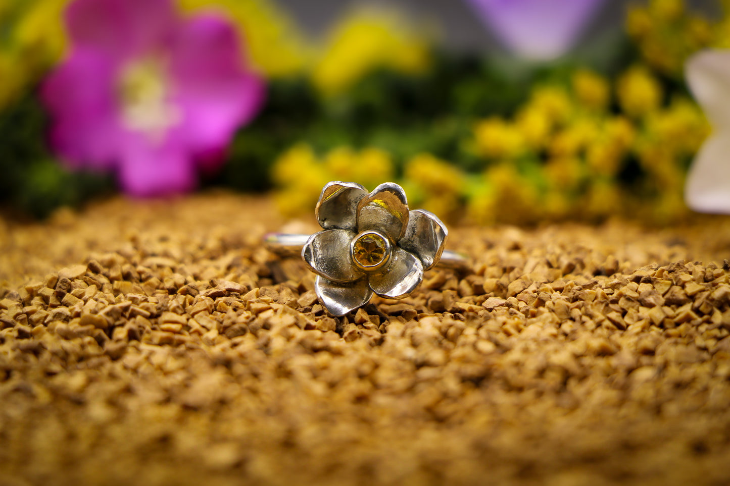 Buttercup Flower Ring