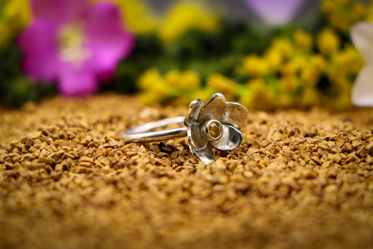 Buttercup Flower Ring