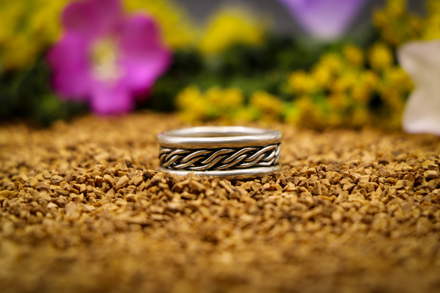 4 Strand Celtic/Nordic Weave Ring
